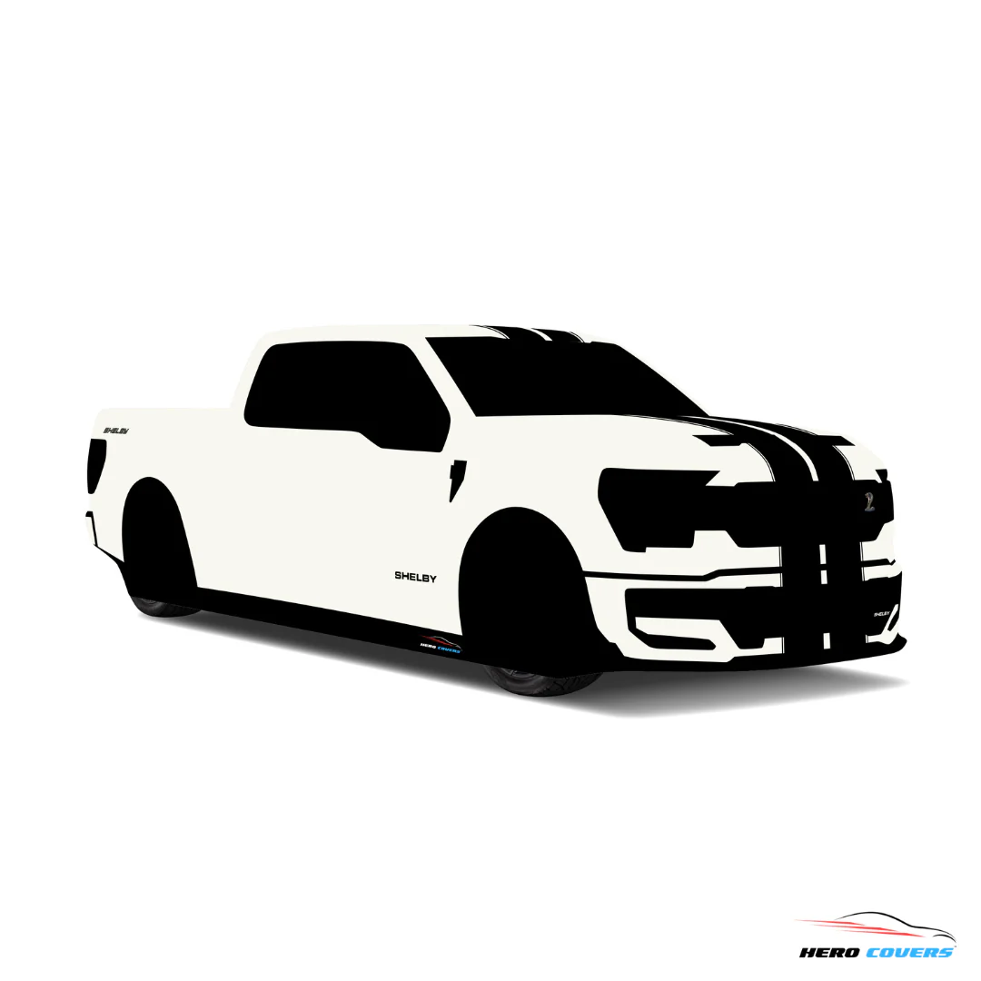 Indoor or Outdoor Car Cover | Compatible For: 2025 Ford F -150 Shelby Super Snake - Image 41