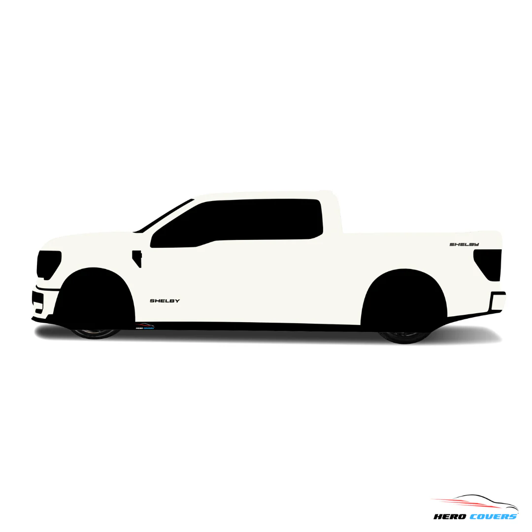 Indoor or Outdoor Car Cover | Compatible For: 2025 Ford F -150 Shelby Super Snake - Image 44