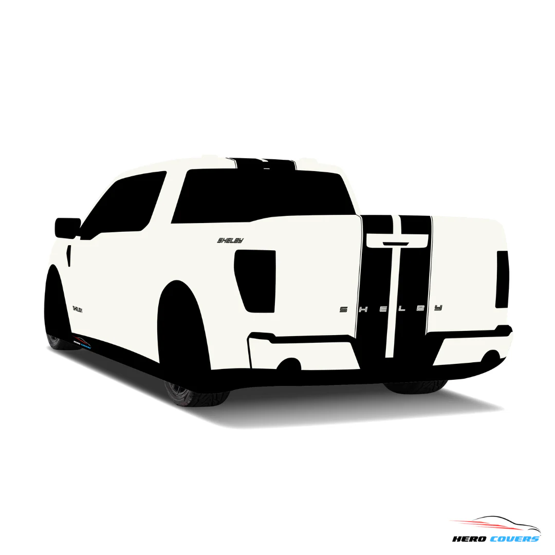 Indoor or Outdoor Car Cover | Compatible For: 2025 Ford F -150 Shelby Super Snake - Image 45