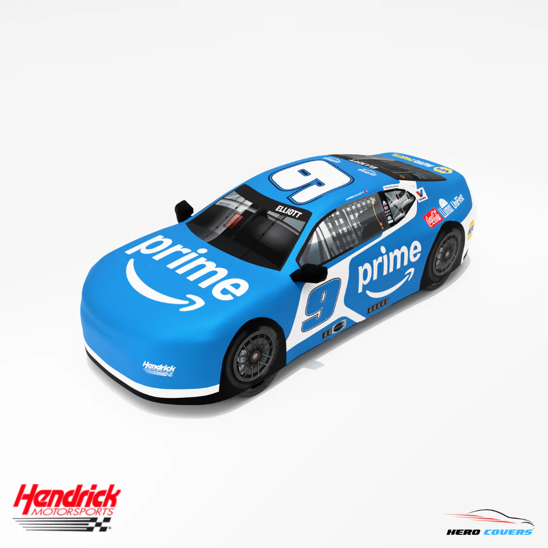Officially Licensed Hendrick Motorsports AMAZON PRIME Car Cover – Precision Fit & Ultimate Protection | HeroCovers - Image 2