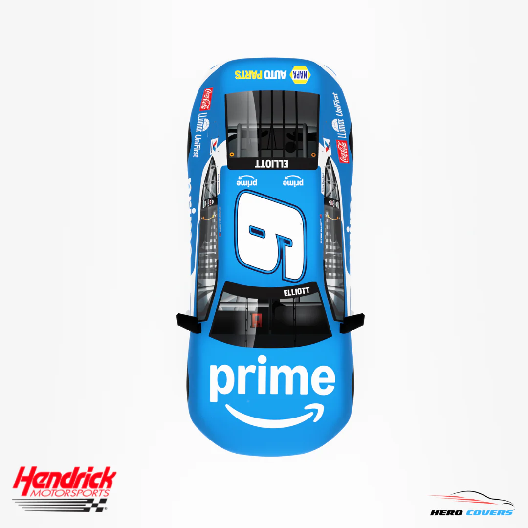 Officially Licensed Hendrick Motorsports AMAZON PRIME Car Cover – Precision Fit & Ultimate Protection | HeroCovers - Image 4