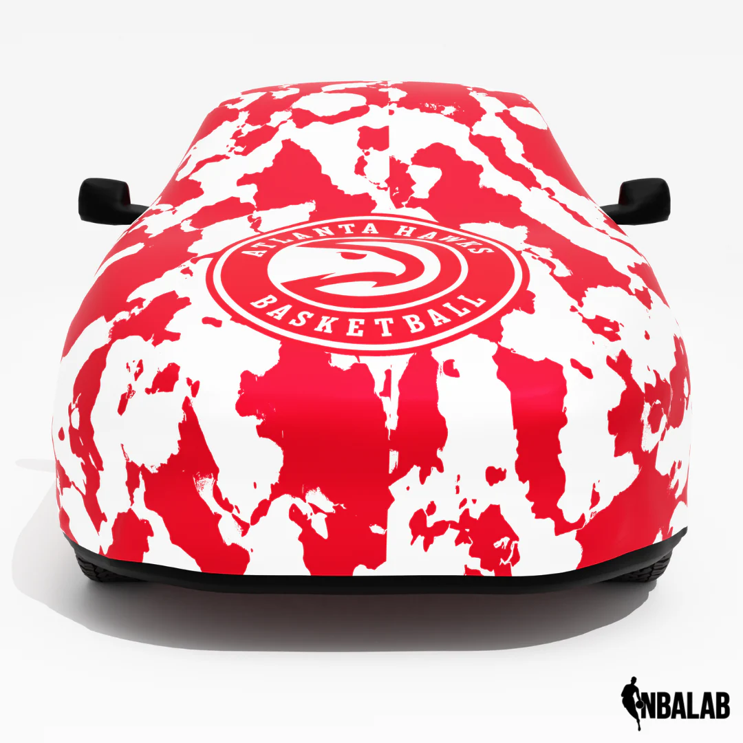 Officially Licensed Atlanta Hawks Camouflage Car Covers – Indoor & Outdoor | NBA Protection | HeroCovers - Image 3
