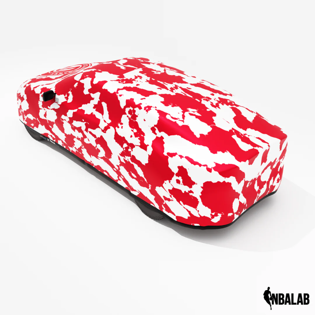 Officially Licensed Atlanta Hawks Camouflage Car Covers – Indoor & Outdoor | NBA Protection | HeroCovers - Image 5