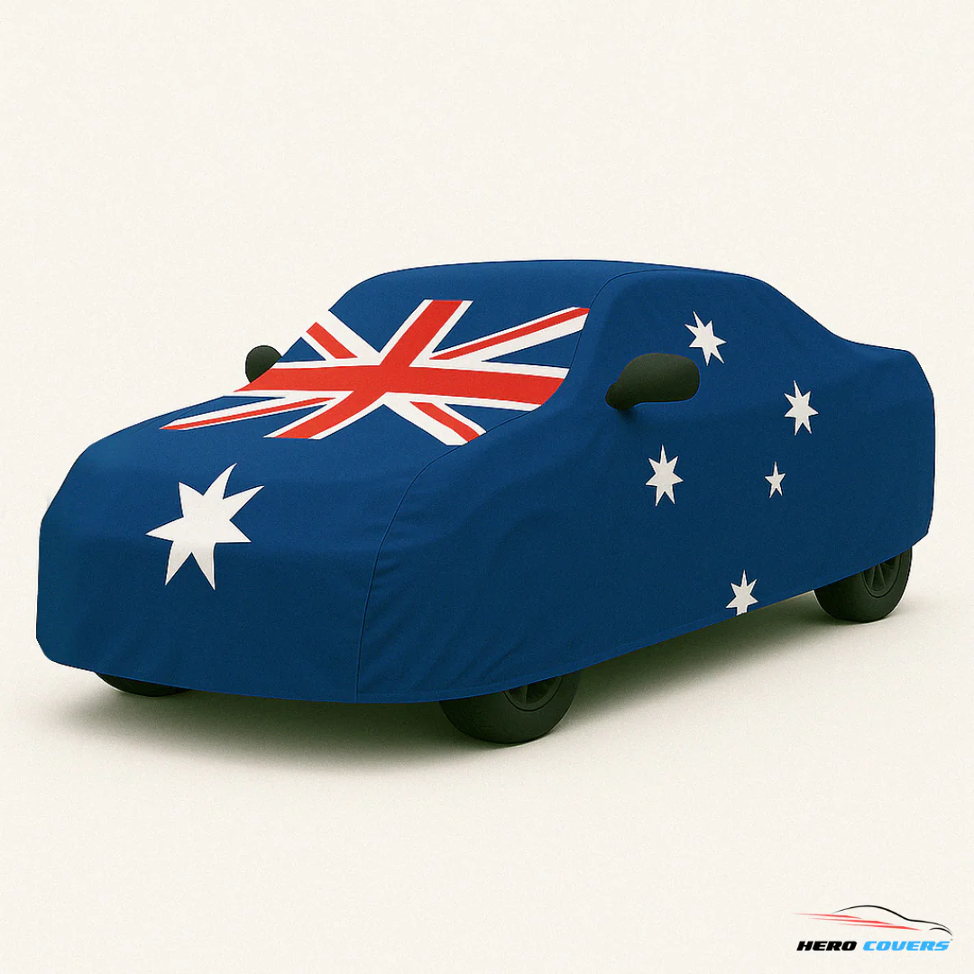 Australia Flag Design Car Cover | Premium Indoor or Outdoor Protection | HeroCovers - Image 3