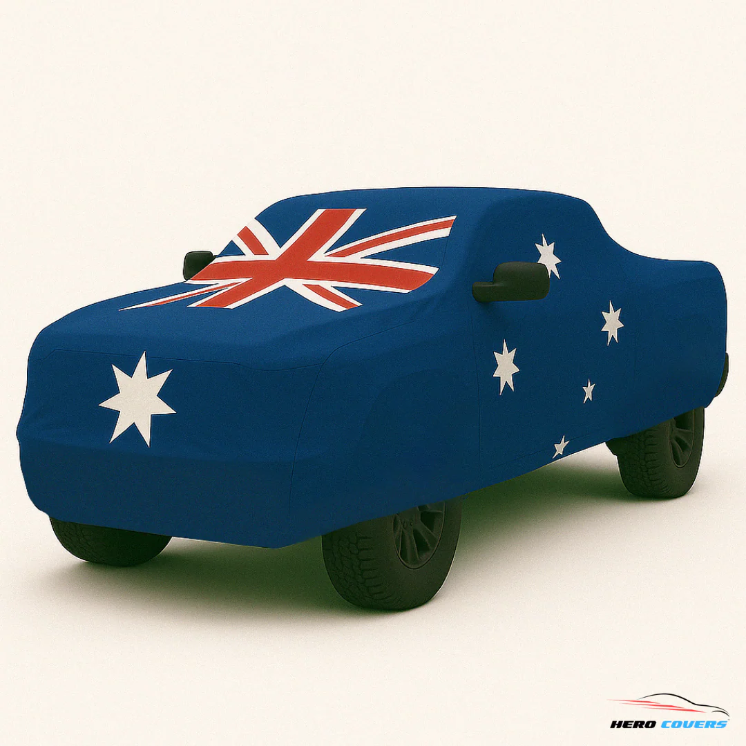 Australia Flag Design Car Cover | Premium Indoor or Outdoor Protection | HeroCovers - Image 4
