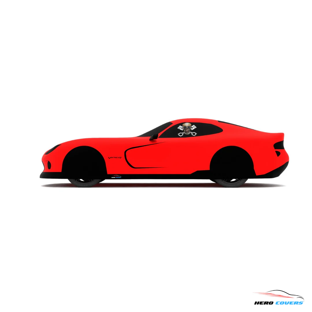 Bill Goldberg Car Cover: Window Logo – Goldbergs Garage by HeroCovers - Image 3