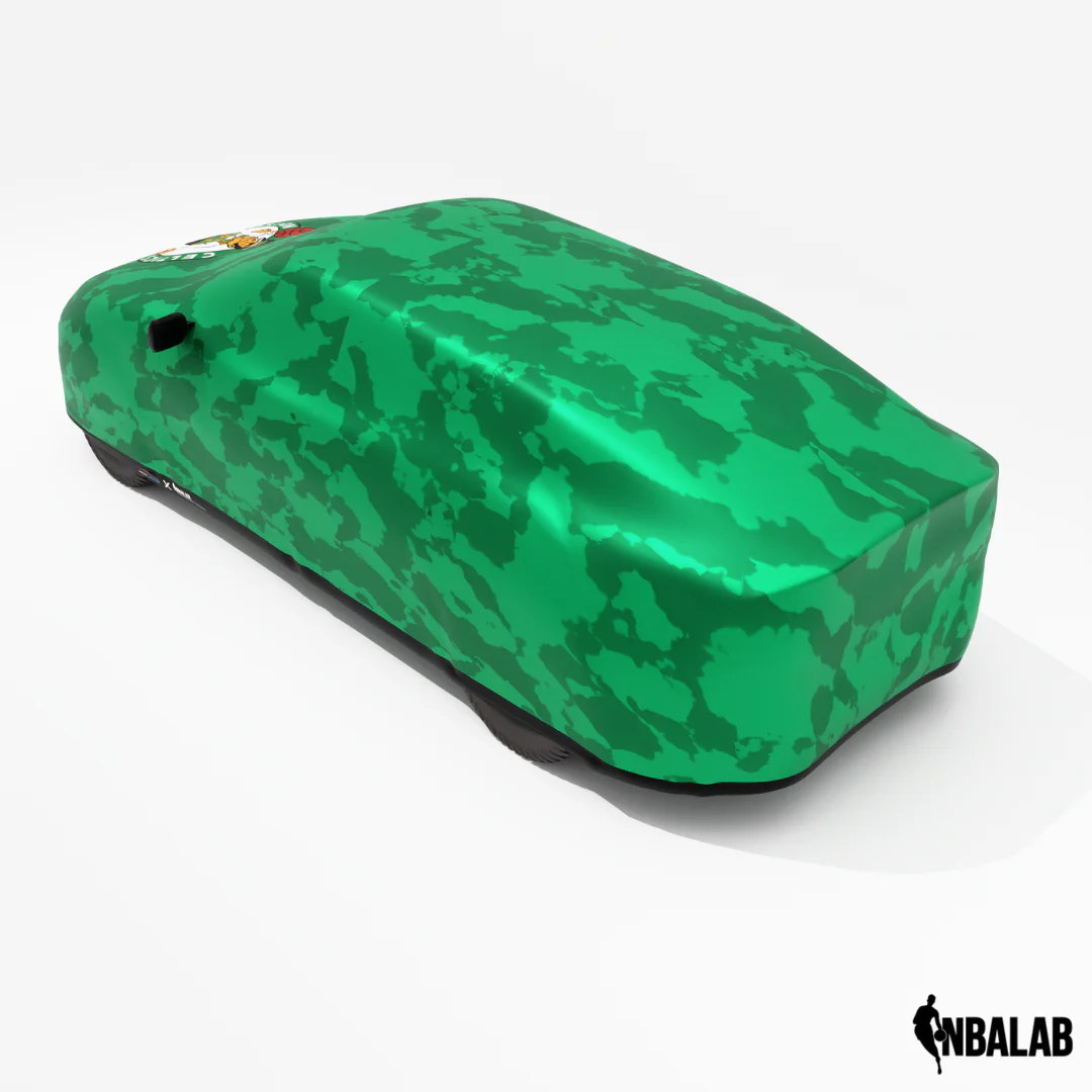 Officially Licensed Boston Celtics Camouflage Car Covers – Indoor & Outdoor | NBA Protection | HeroCovers - Image 5