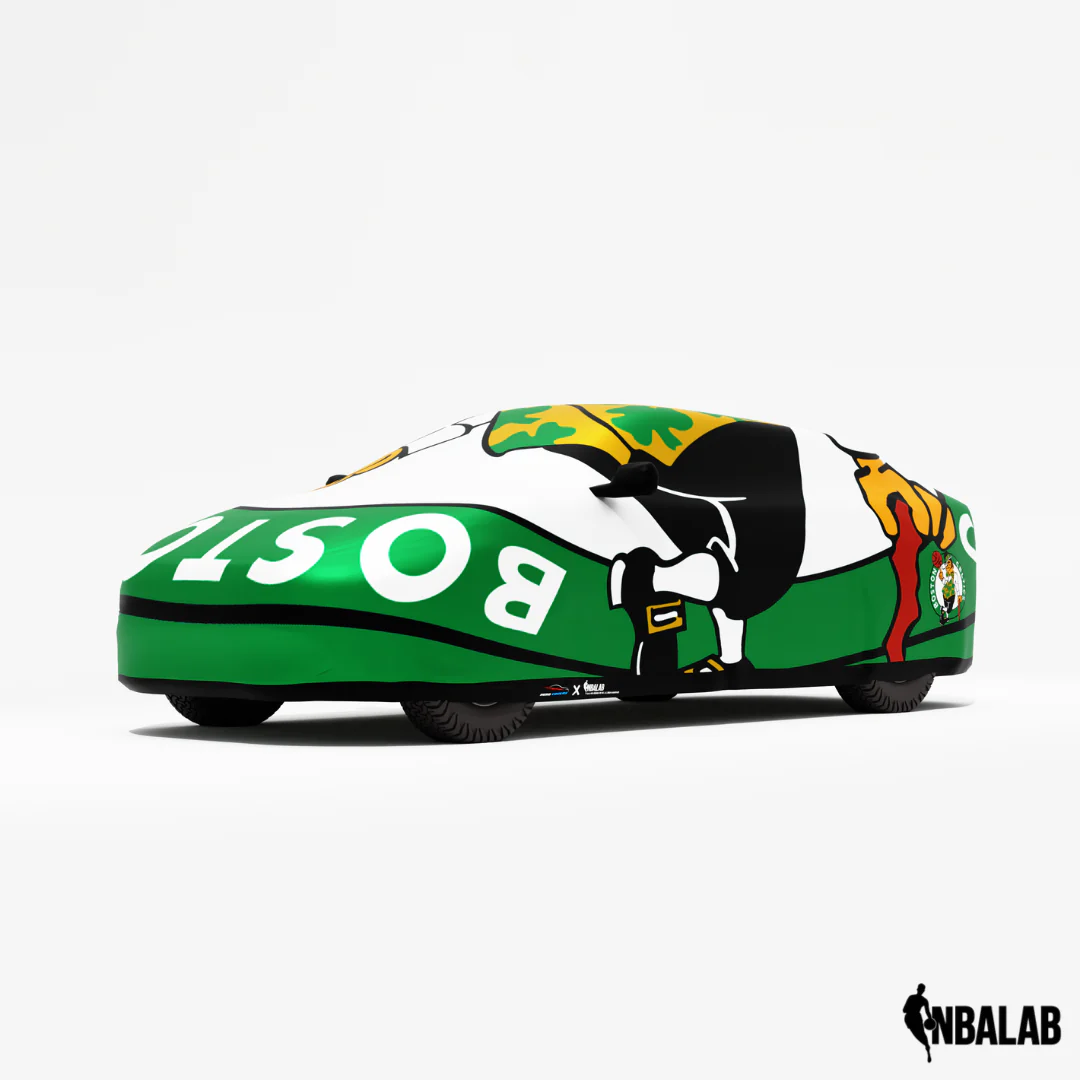 Officially Licensed Boston Celtics Cover Stretch Logo – Indoor & Outdoor | NBA Protection | HeroCovers - Image 2