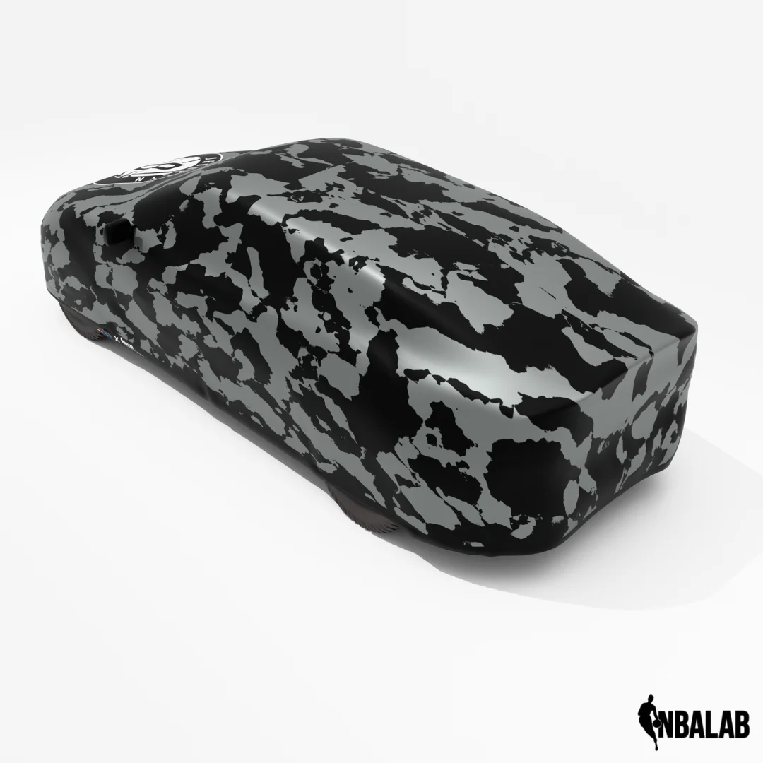 Officially Licensed Brooklyn NETS Camouflage Car Covers – Indoor & Outdoor | NBA Protection | HeroCovers - Image 5