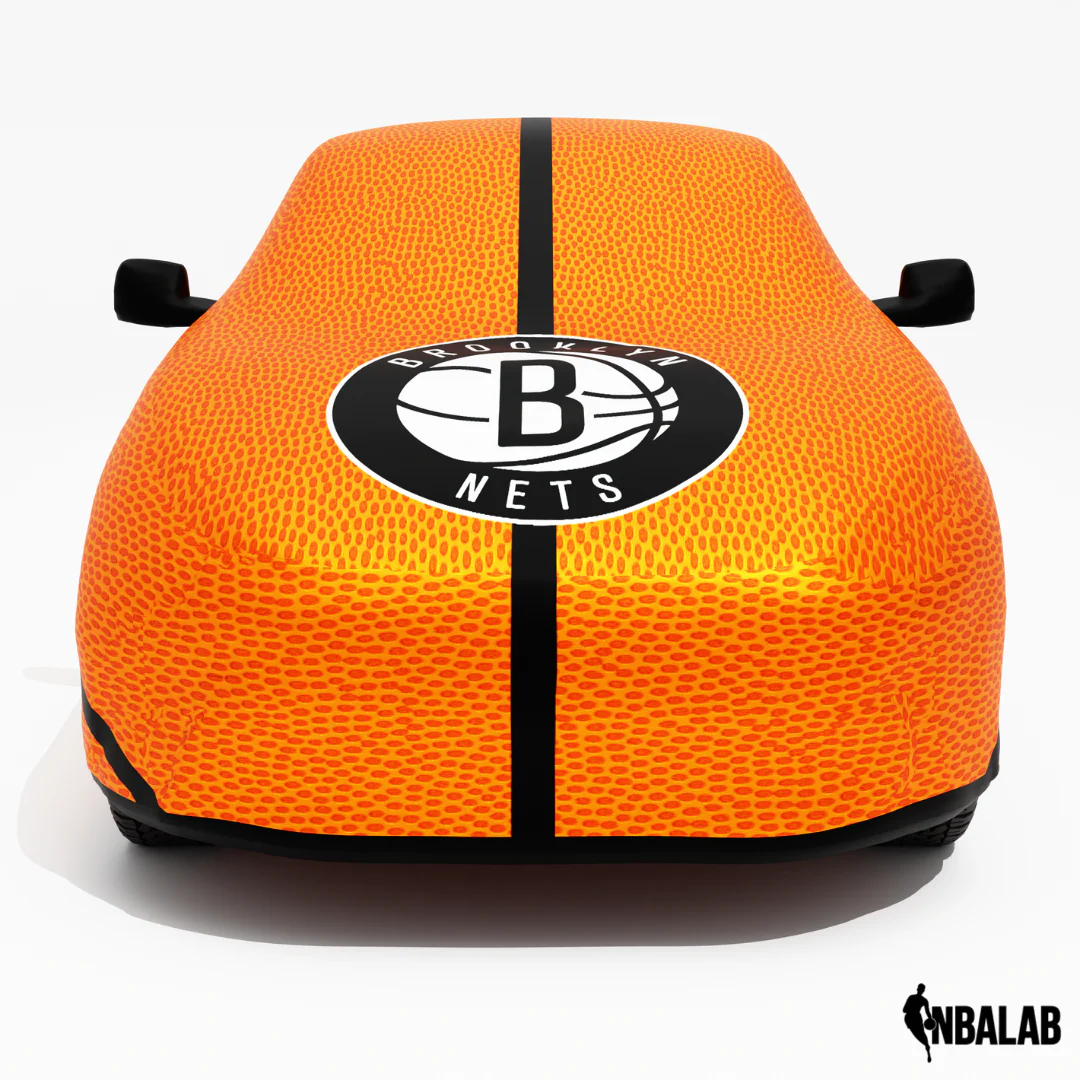 Officially Licensed Brooklyn NETS Life Size Basketball Car Covers – Indoor & Outdoor | NBA Protection | HeroCovers - Image 4