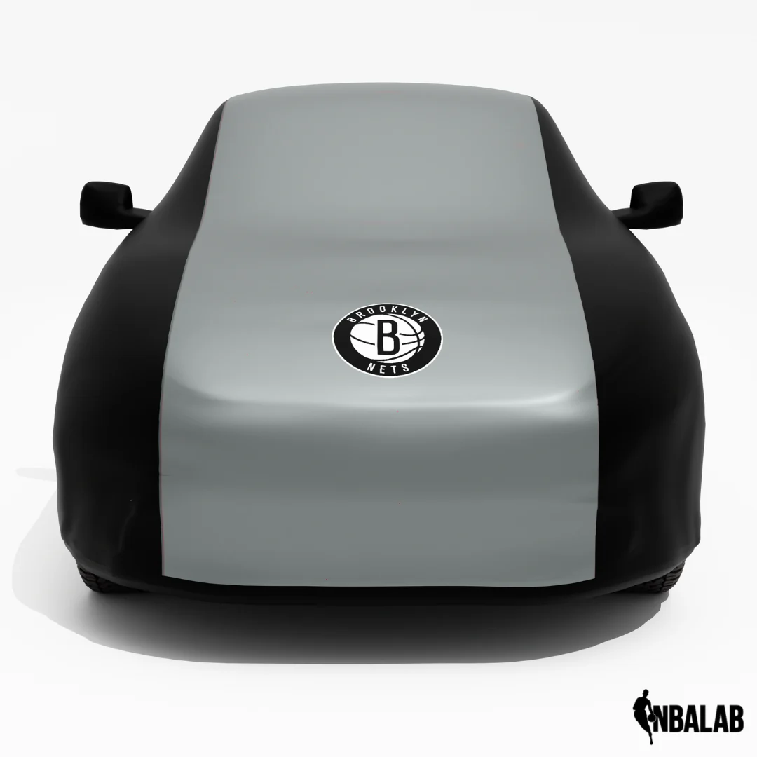 Officially Licensed Brooklyn NETS 2 Tone Car Covers – Indoor & Outdoor | NBA Protection | HeroCovers - Image 4