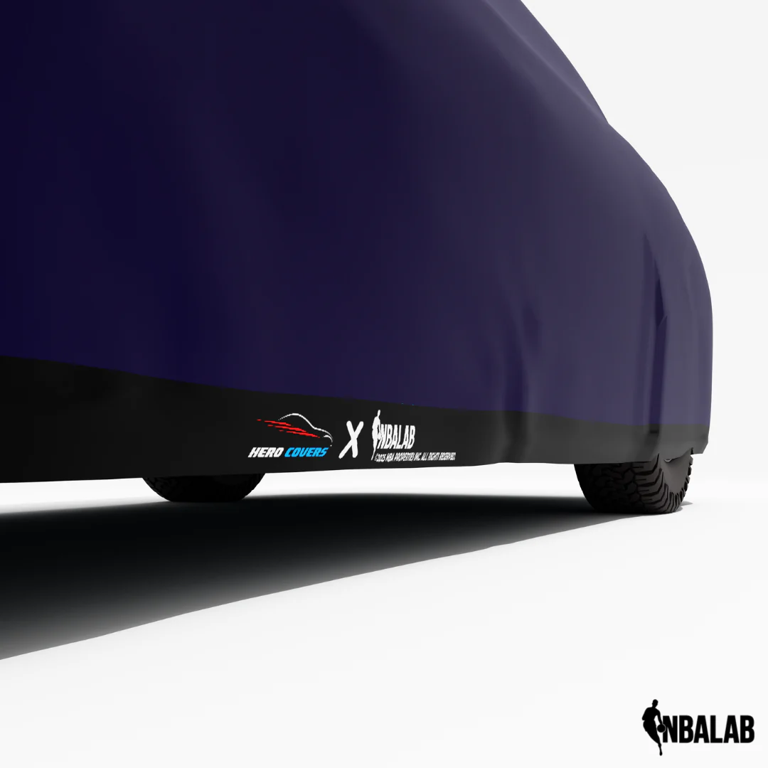 Officially Licensed Charlotte Hornets 2 Tone Car Covers – Indoor & Outdoor | NBA Protection | HeroCovers - Image 5