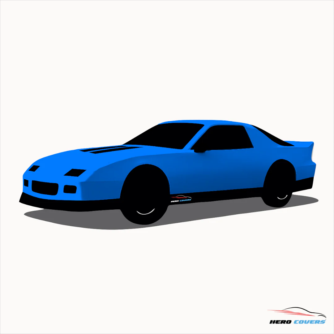 Indoor or Outdoor Car Cover | Compatible For: Chevrolet Camaro (3rd Gen 1990) - Image 3
