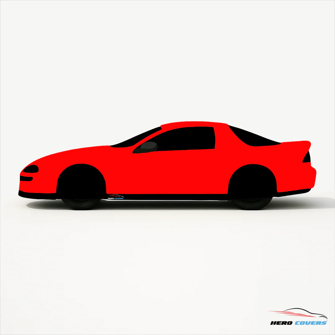 Indoor or Outdoor Car Cover | Compatible For: Chevrolet Camaro Z28 Coupe (4th Gen 1997) - Image 11