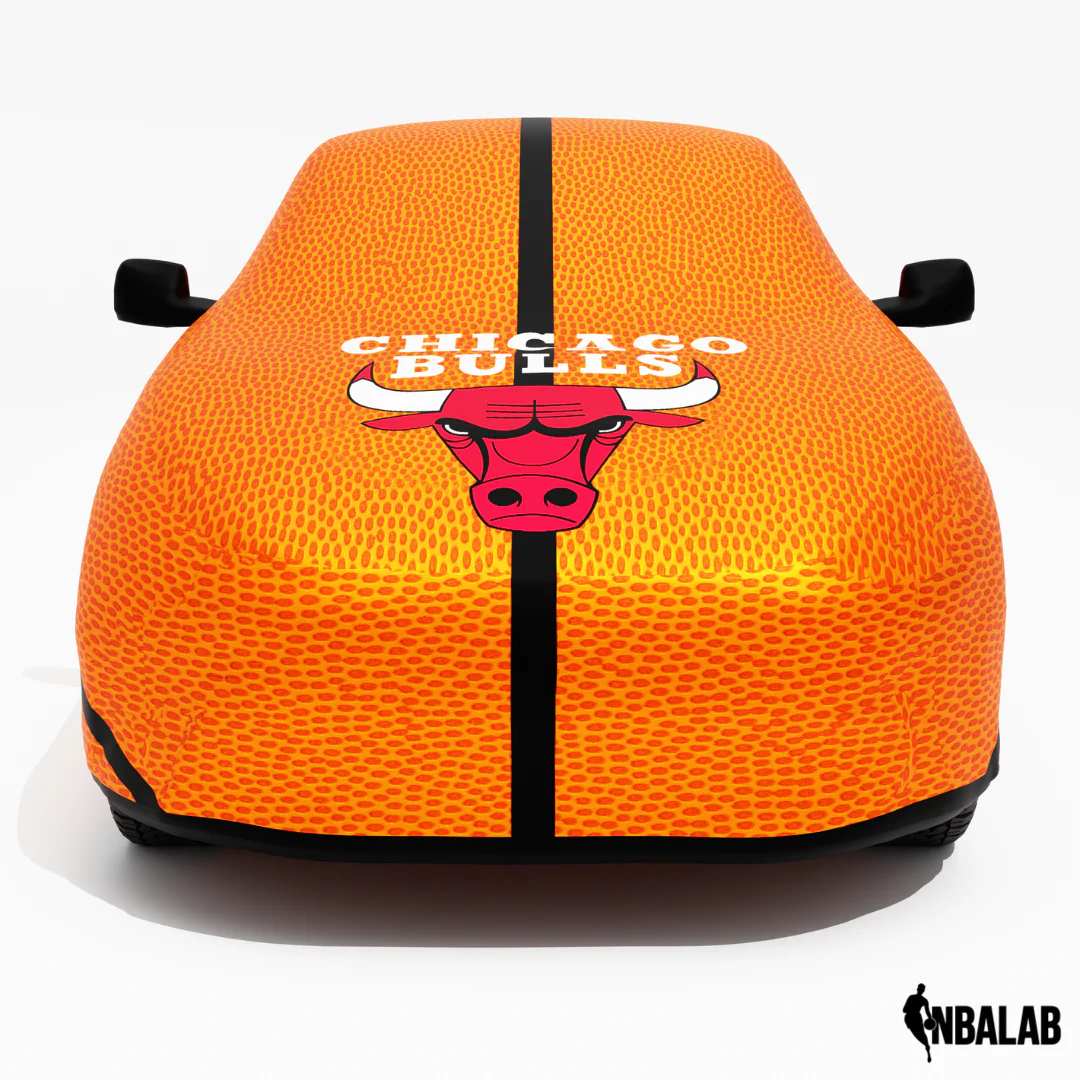 Officially Licensed Chicago Bulls Life Size Basketball Car Covers – Indoor & Outdoor | NBA Protection | HeroCovers - Image 4