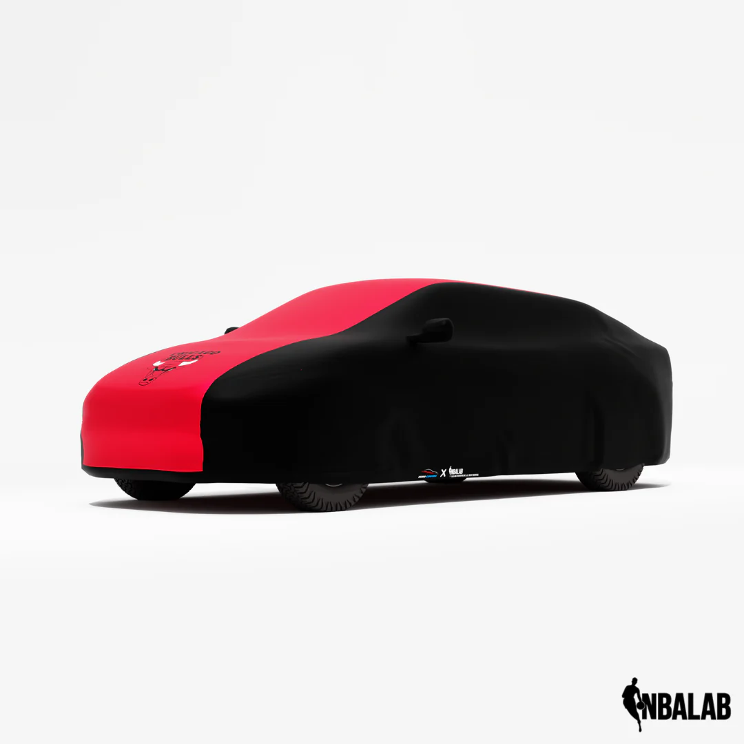 Officially Licensed Chicago Bulls 2 Tone Car Covers – Indoor & Outdoor | NBA Protection | HeroCovers - Image 3