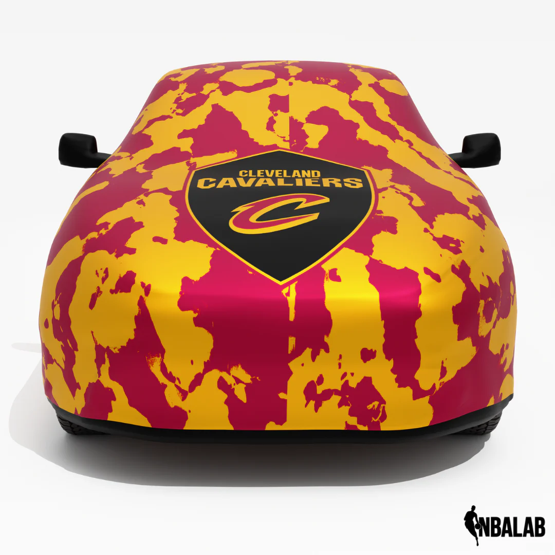 Officially Licensed Cleveland C Comouflage Car Covers – Indoor & Outdoor | NBA Protection | HeroCovers - Image 3