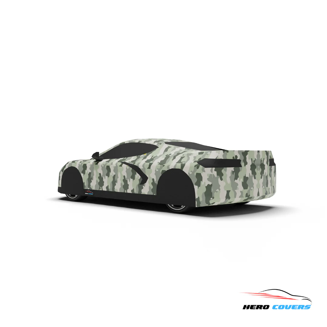 Indoor or Outdoor Car Cover | Compatible For: Corvette C8 (2020–2024) - Image 25