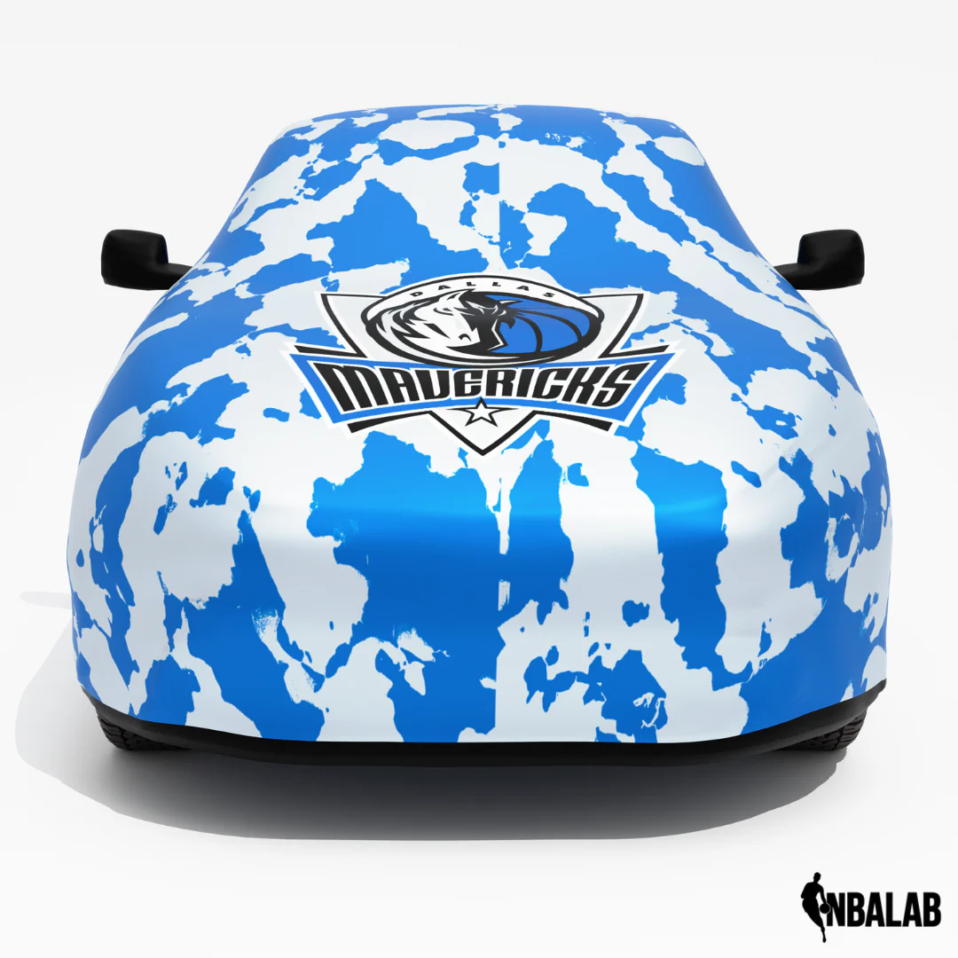 Officially Licensed Dallas Mavericks Comouflage Car Covers – Indoor & Outdoor | NBA Protection | HeroCovers - Image 3