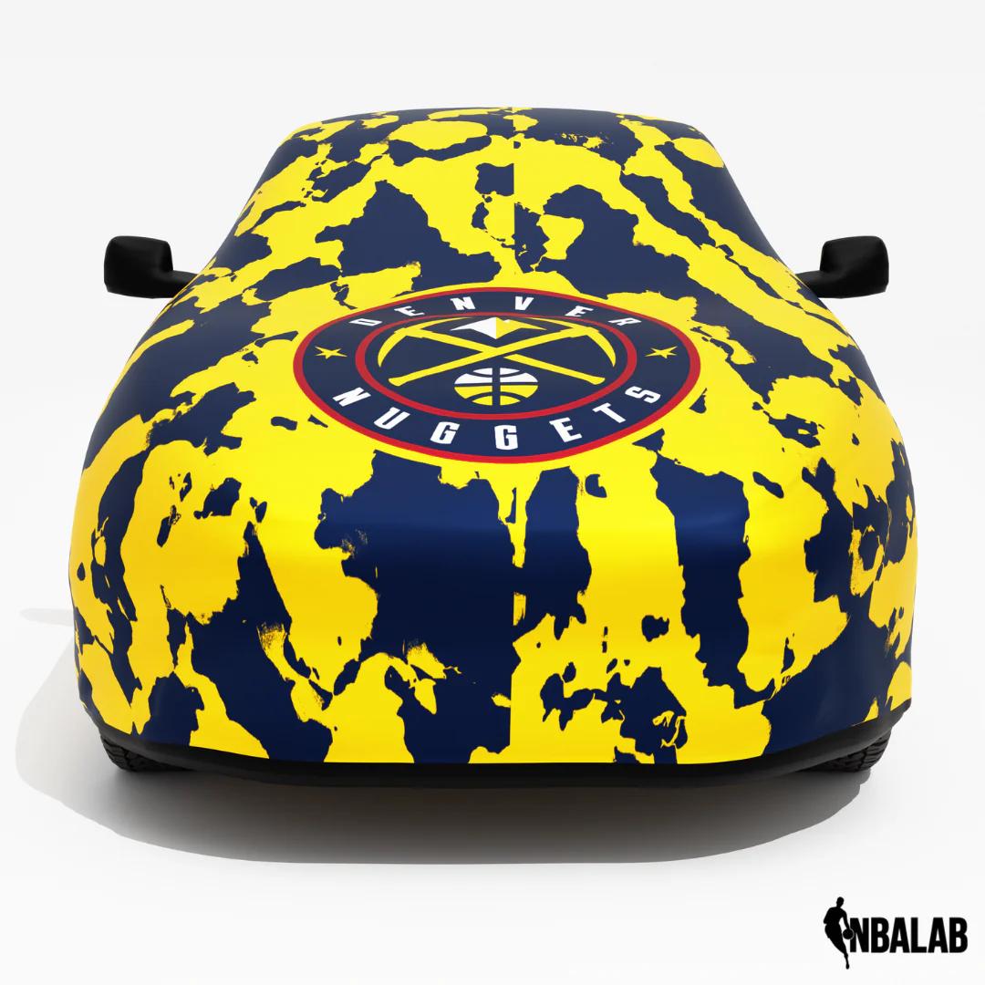 Officially Licensed Denver Nuggets Comouflage Car Covers – Indoor & Outdoor | NBA Protection | HeroCovers - Image 3