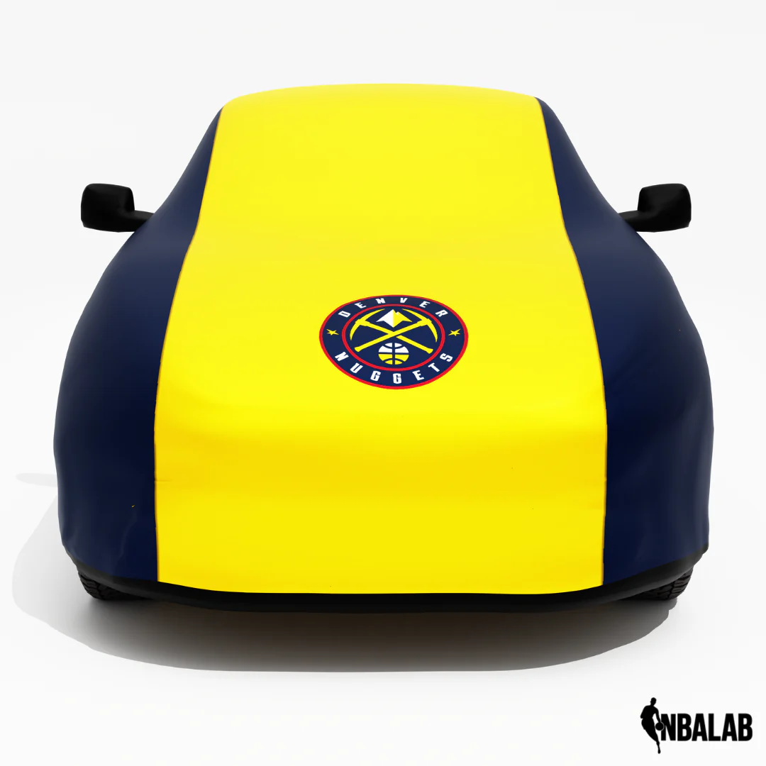Officially Licensed Denver Nuggets 2 Tone Car Covers – Indoor & Outdoor | NBA Protection | HeroCovers - Image 3