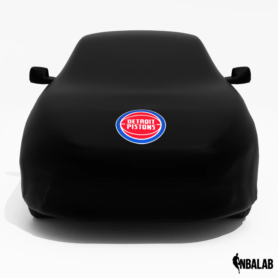 Officially Licensed Detroit Pistons Black Car Covers – Indoor & Outdoor | NBA Protection | HeroCovers - Image 3