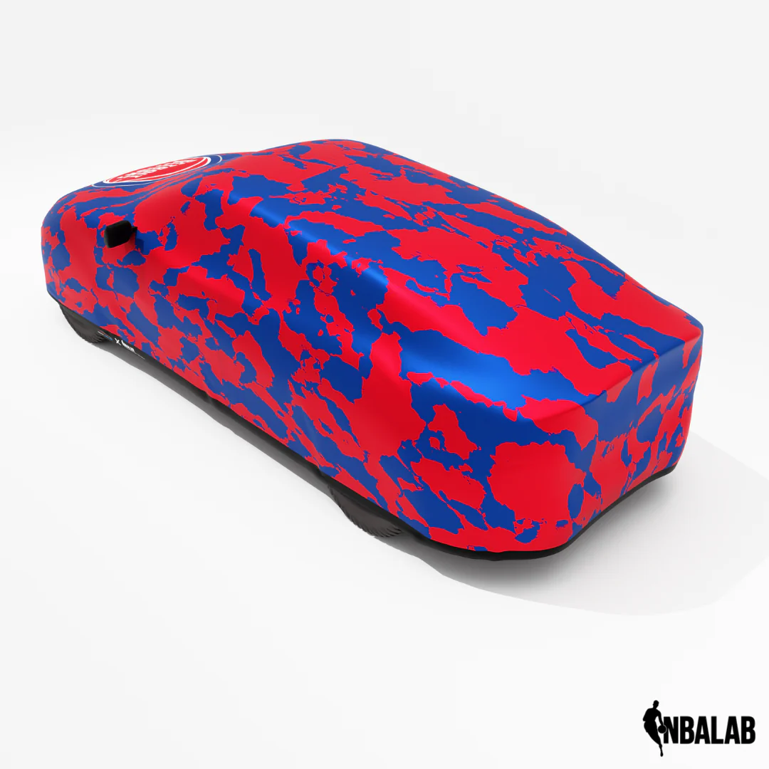 Officially Licensed Detroit Pistons Comouflage Car Covers – Indoor & Outdoor | NBA Protection | HeroCovers - Image 5