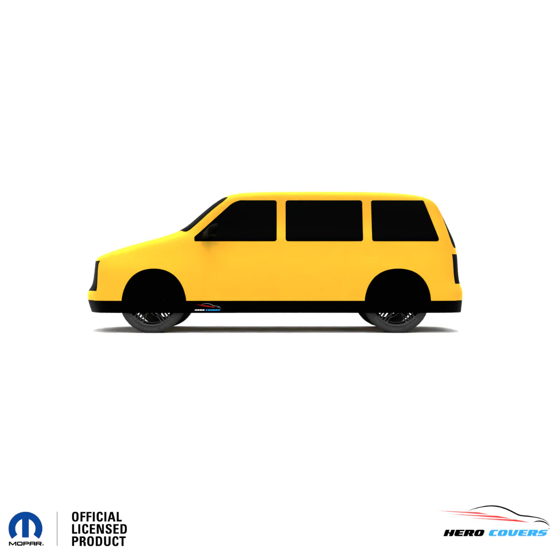 Dodge Caravan 1st Gen (1984–1990) Car Cover: Indoor or Outdoor Use - HeroCovers - Image 11