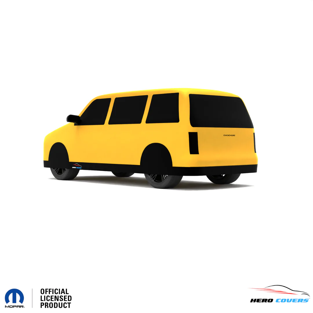Dodge Caravan 1st Gen (1984–1990) Car Cover: Indoor or Outdoor Use - HeroCovers - Image 12