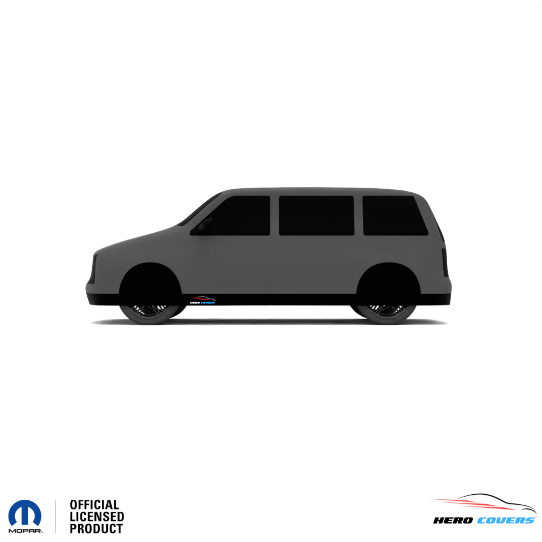 Dodge Caravan 1st Gen (1984–1990) Car Cover: Indoor or Outdoor Use - HeroCovers - Image 15