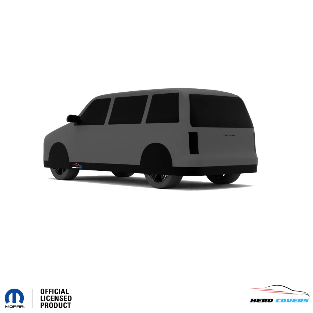 Dodge Caravan 1st Gen (1984–1990) Car Cover: Indoor or Outdoor Use - HeroCovers - Image 16