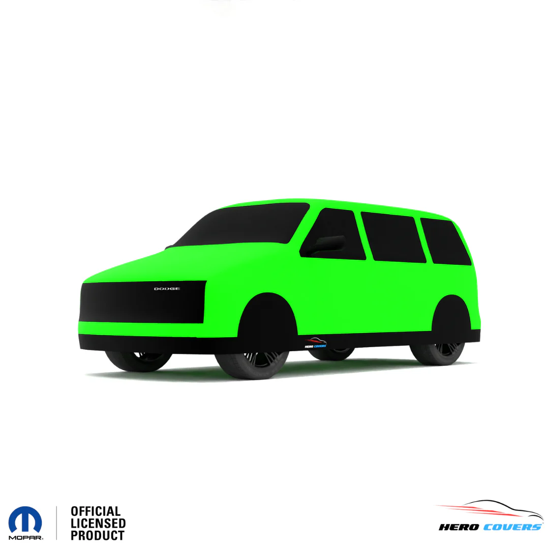 Dodge Caravan 1st Gen (1984–1990) Car Cover: Indoor or Outdoor Use - HeroCovers - Image 17