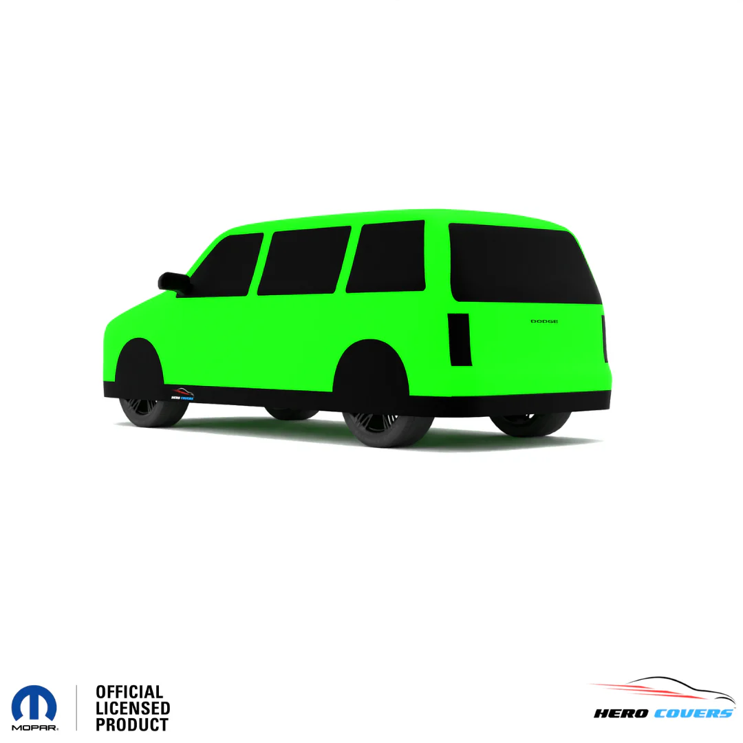 Dodge Caravan 1st Gen (1984–1990) Car Cover: Indoor or Outdoor Use - HeroCovers - Image 20