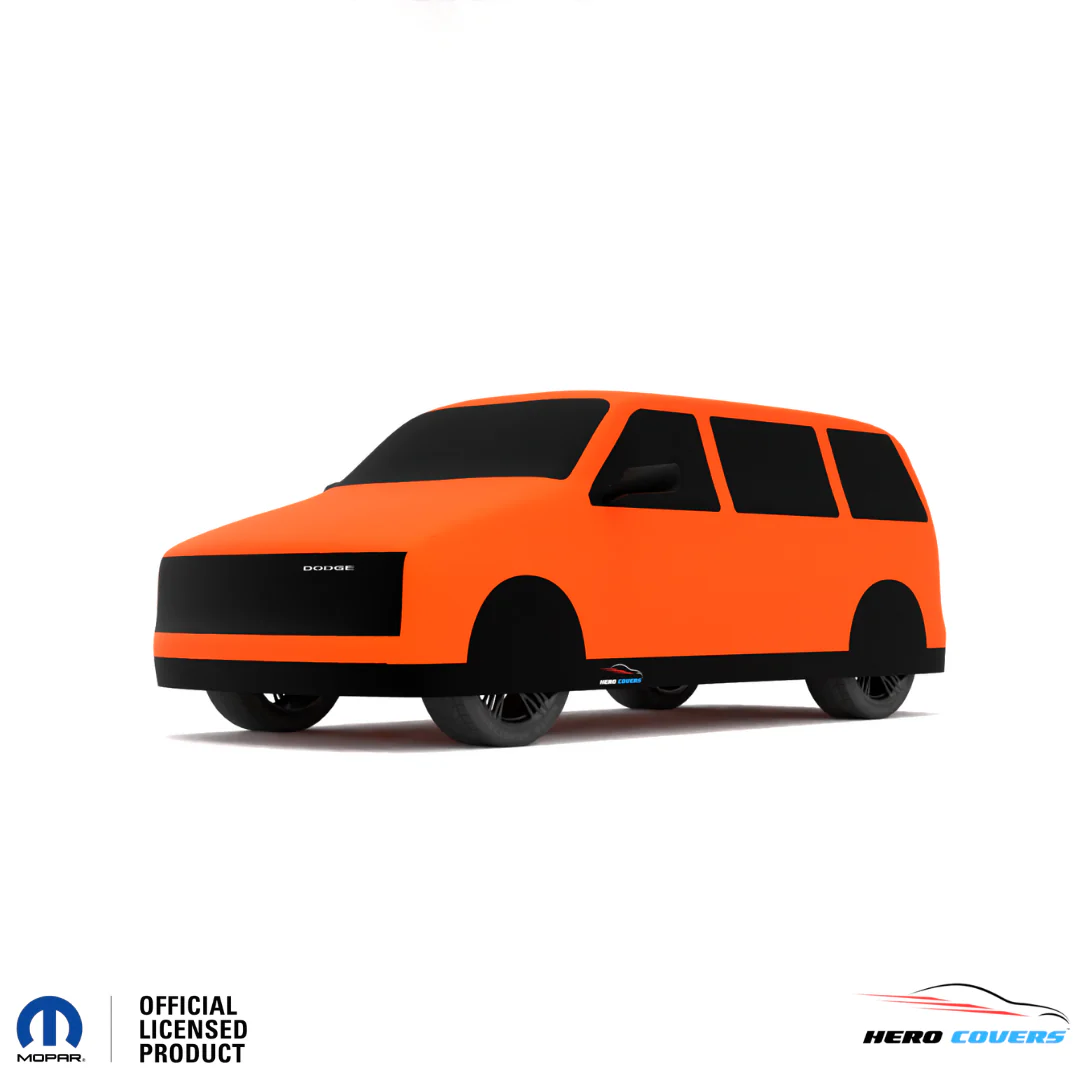 Dodge Caravan 1st Gen (1984–1990) Car Cover: Indoor or Outdoor Use - HeroCovers - Image 21