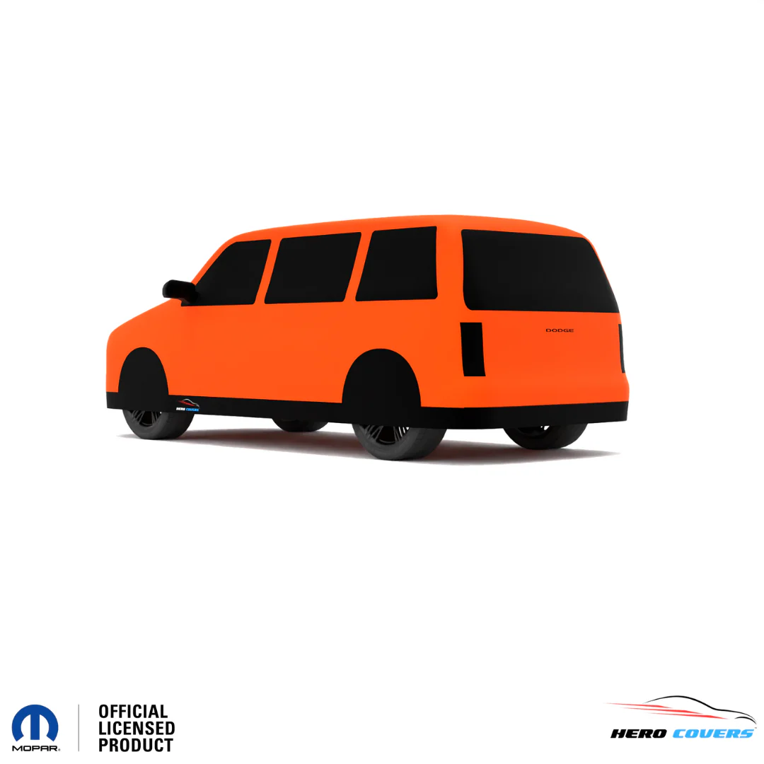 Dodge Caravan 1st Gen (1984–1990) Car Cover: Indoor or Outdoor Use - HeroCovers - Image 24