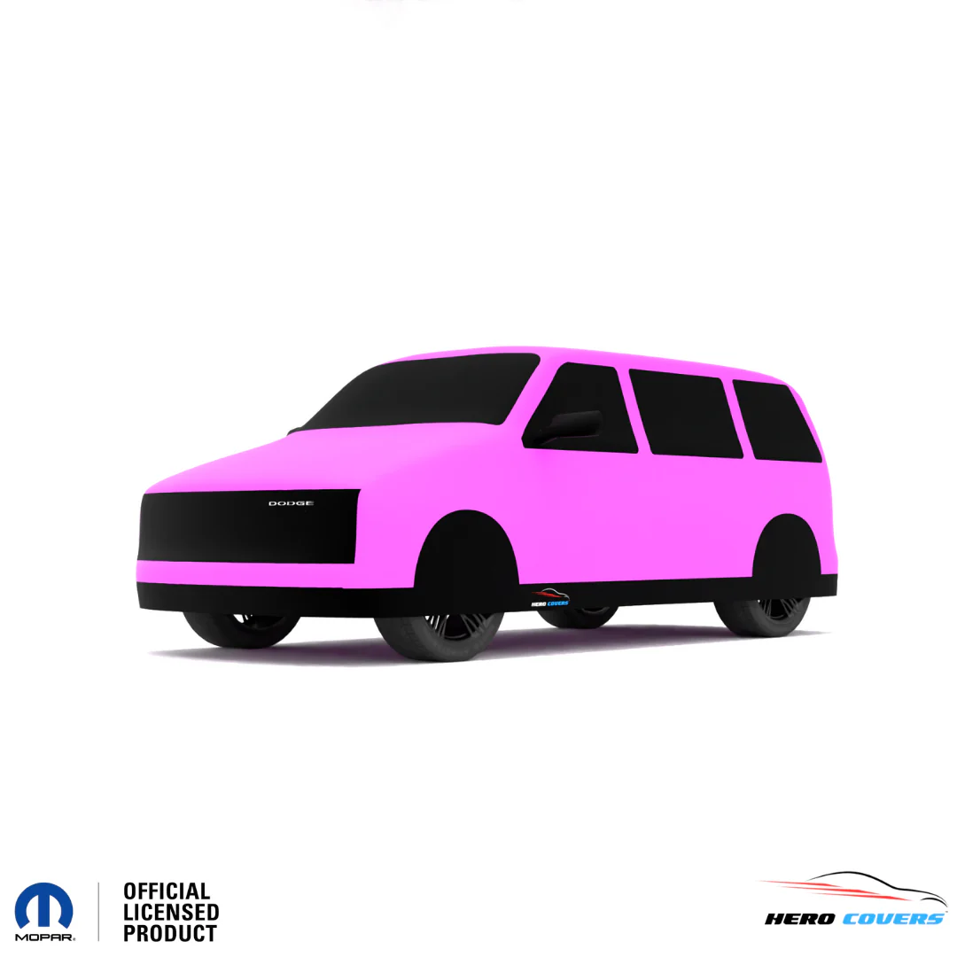 Dodge Caravan 1st Gen (1984–1990) Car Cover: Indoor or Outdoor Use - HeroCovers - Image 25