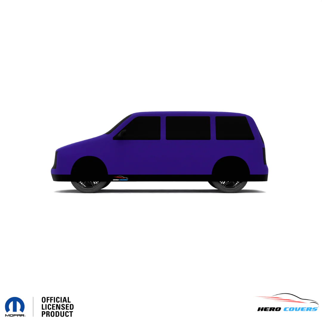 Dodge Caravan 1st Gen (1984–1990) Car Cover: Indoor or Outdoor Use - HeroCovers - Image 31