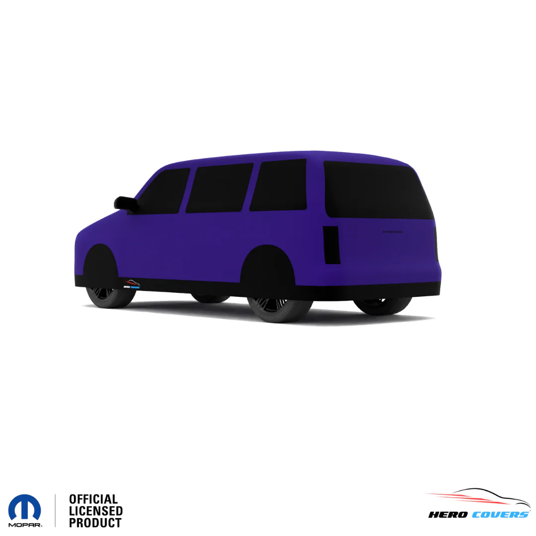 Dodge Caravan 1st Gen (1984–1990) Car Cover: Indoor or Outdoor Use - HeroCovers - Image 32
