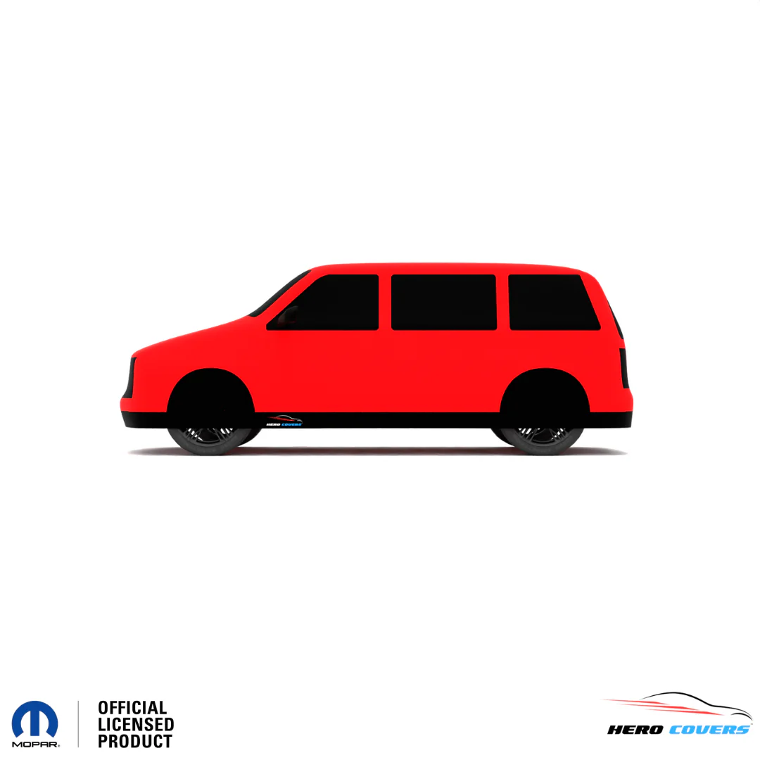 Dodge Caravan 1st Gen (1984–1990) Car Cover: Indoor or Outdoor Use - HeroCovers - Image 35