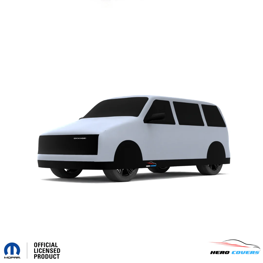 Dodge Caravan 1st Gen (1984–1990) Car Cover: Indoor or Outdoor Use - HeroCovers - Image 37