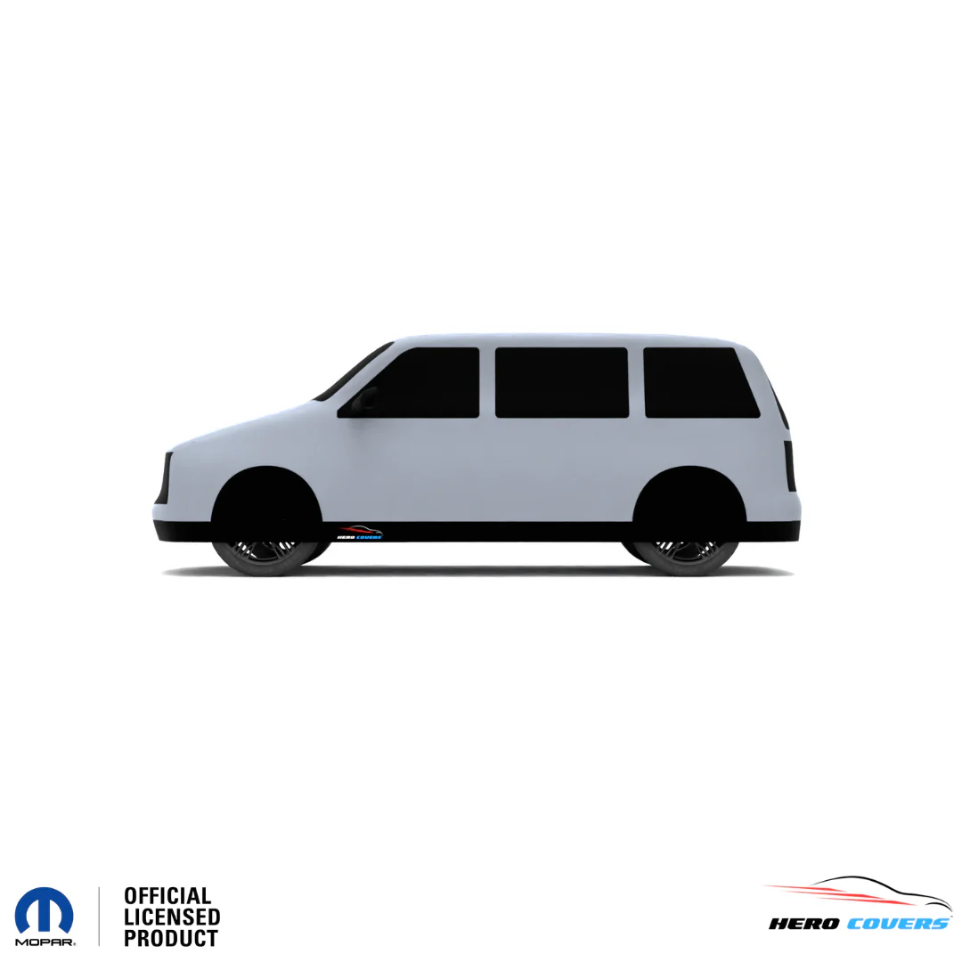Dodge Caravan 1st Gen (1984–1990) Car Cover: Indoor or Outdoor Use - HeroCovers - Image 39