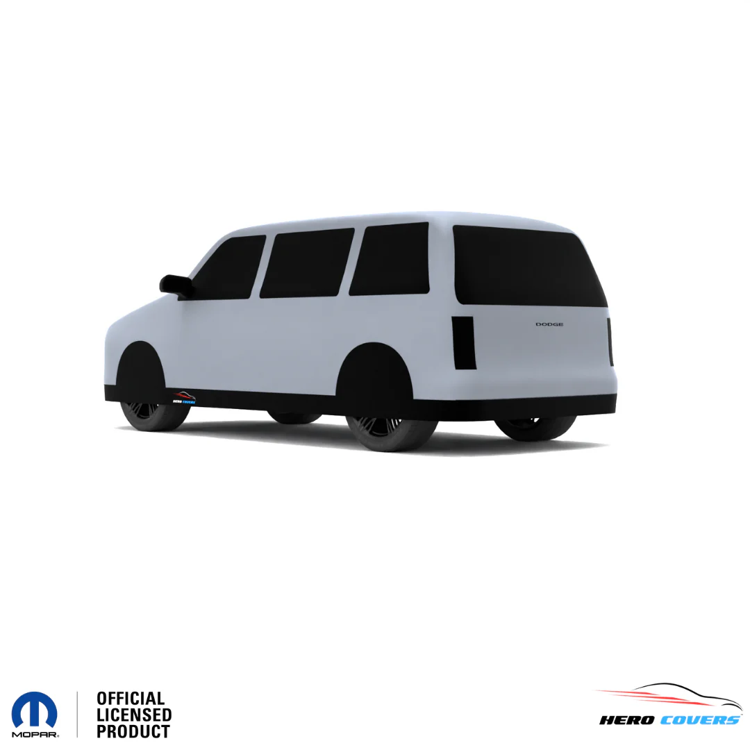 Dodge Caravan 1st Gen (1984–1990) Car Cover: Indoor or Outdoor Use - HeroCovers - Image 40