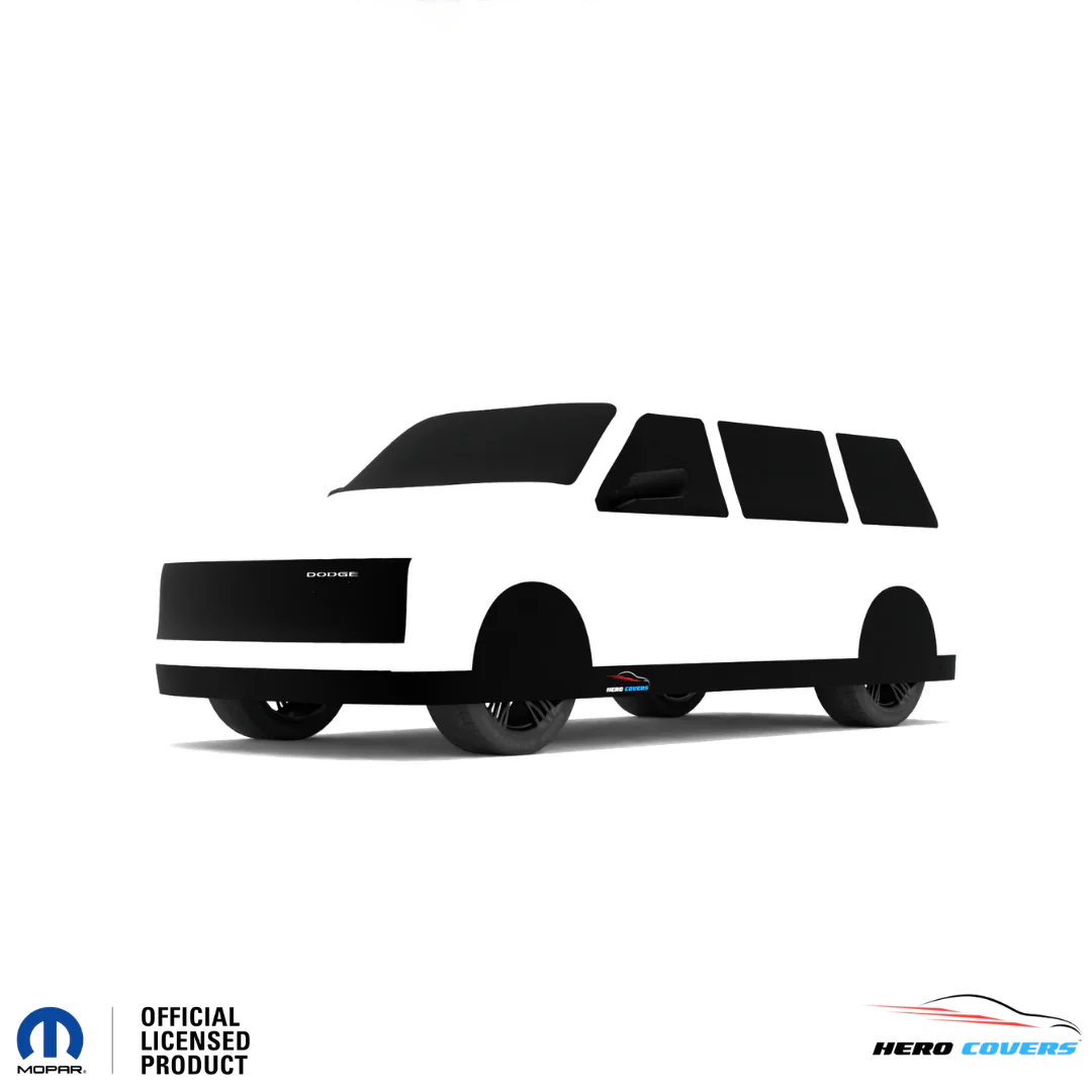 Dodge Caravan 1st Gen (1984–1990) Car Cover: Indoor or Outdoor Use - HeroCovers - Image 41