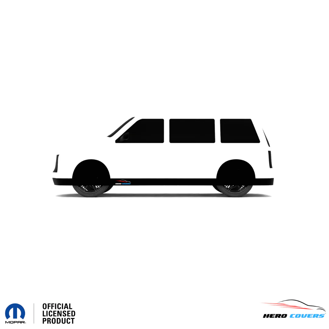 Dodge Caravan 1st Gen (1984–1990) Car Cover: Indoor or Outdoor Use - HeroCovers - Image 43