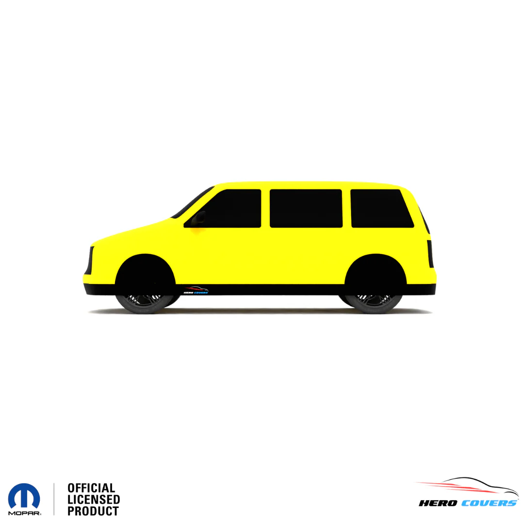 Dodge Caravan 1st Gen (1984–1990) Car Cover: Indoor or Outdoor Use - HeroCovers - Image 47