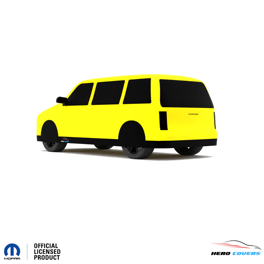 Dodge Caravan 1st Gen (1984–1990) Car Cover: Indoor or Outdoor Use - HeroCovers - Image 48