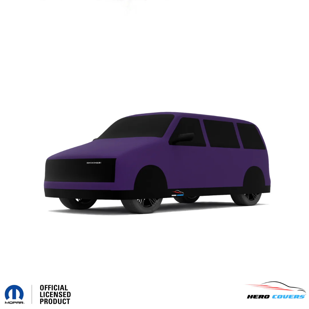 Dodge Caravan 1st Gen (1984–1990) Car Cover: Indoor or Outdoor Use - HeroCovers - Image 49