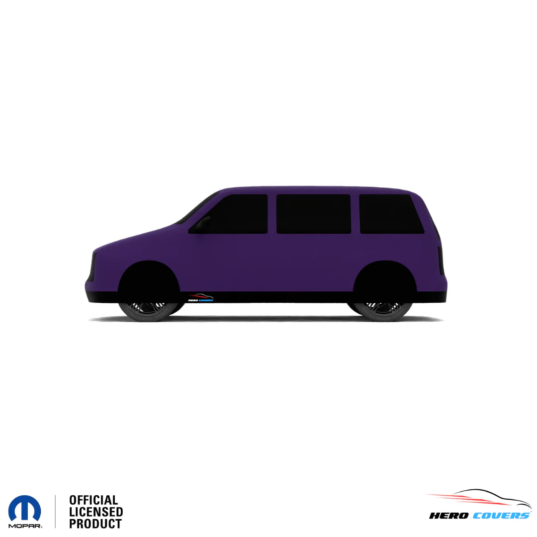 Dodge Caravan 1st Gen (1984–1990) Car Cover: Indoor or Outdoor Use - HeroCovers - Image 51
