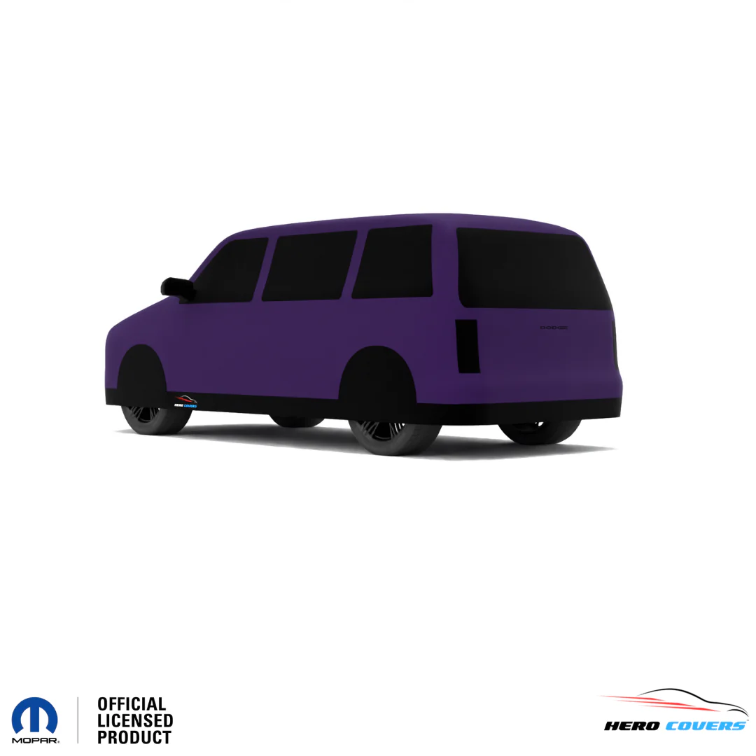 Dodge Caravan 1st Gen (1984–1990) Car Cover: Indoor or Outdoor Use - HeroCovers - Image 52