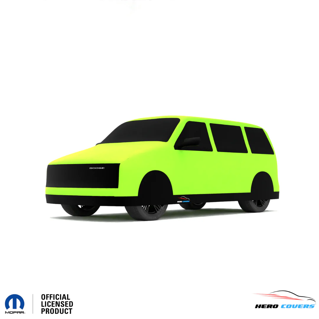 Dodge Caravan 1st Gen (1984–1990) Car Cover: Indoor or Outdoor Use - HeroCovers - Image 57